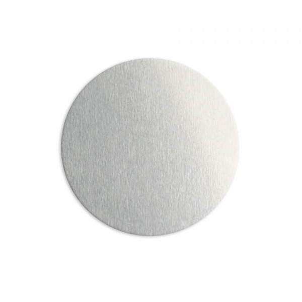 Aluminium circles Ø 25 mm, 0.5 mm thickness