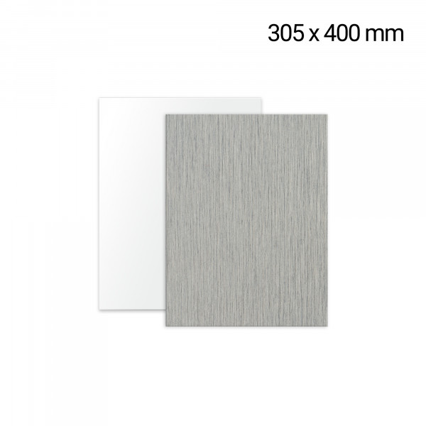 Plaque en aluminium 305 x 400 mm, épaisseur 0,7 mm