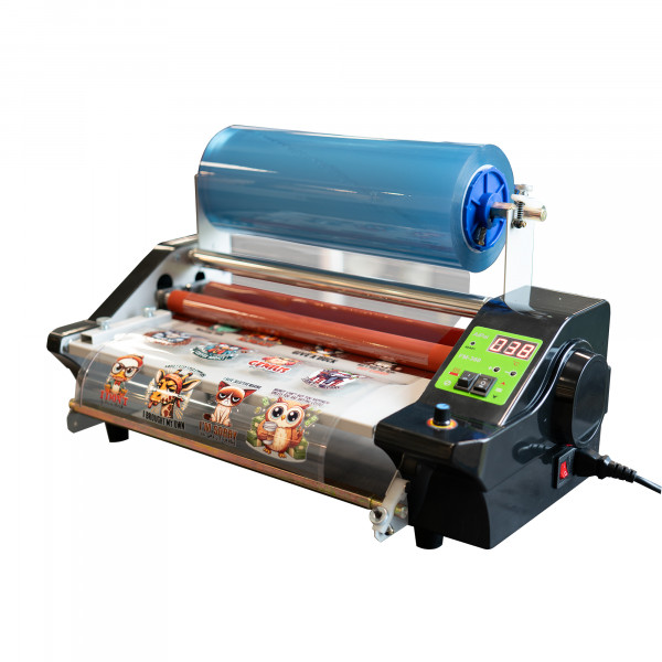 Warmlaminator für UV-DTF Anwendungen,