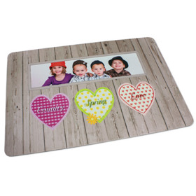 Sublistar® Doormat white with felt surface