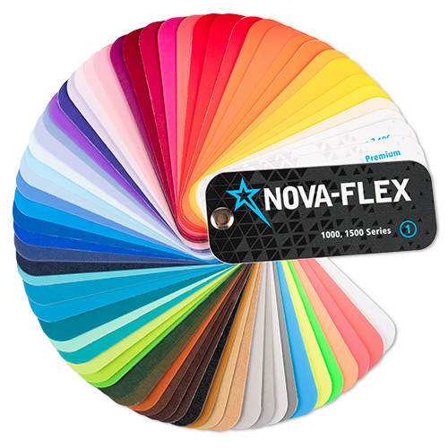 Nova-Flex Farbfächer Serie 1000 und 1500
