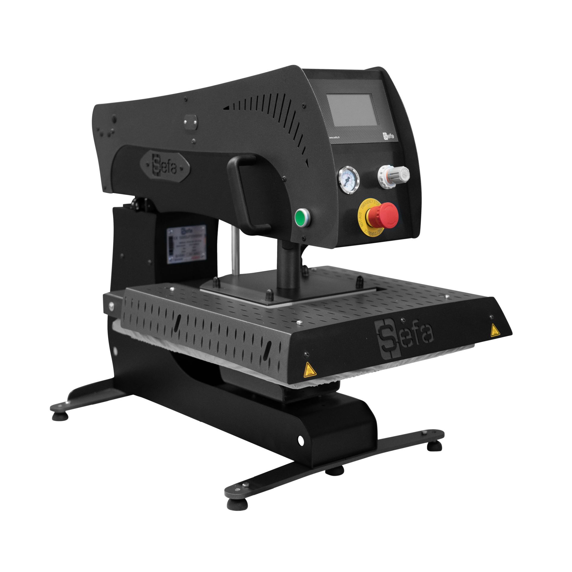 SEFA Presse à transfert pneumatique ROTEX-AIR-PRO-V3, Black Edition ...